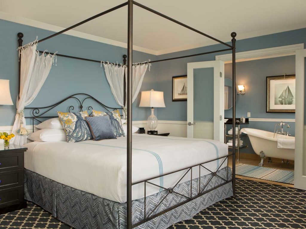 King size bed suite in Redondo Beach, CA