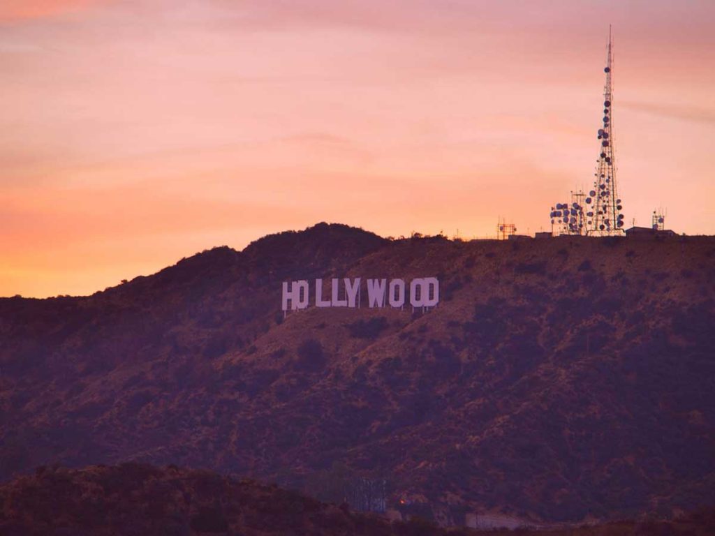 Hollywood sign