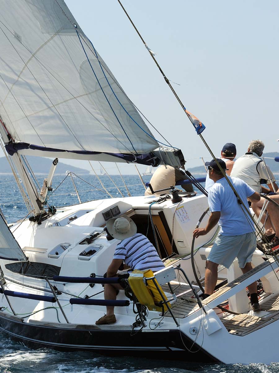 Saling near Redondo Beach, CA