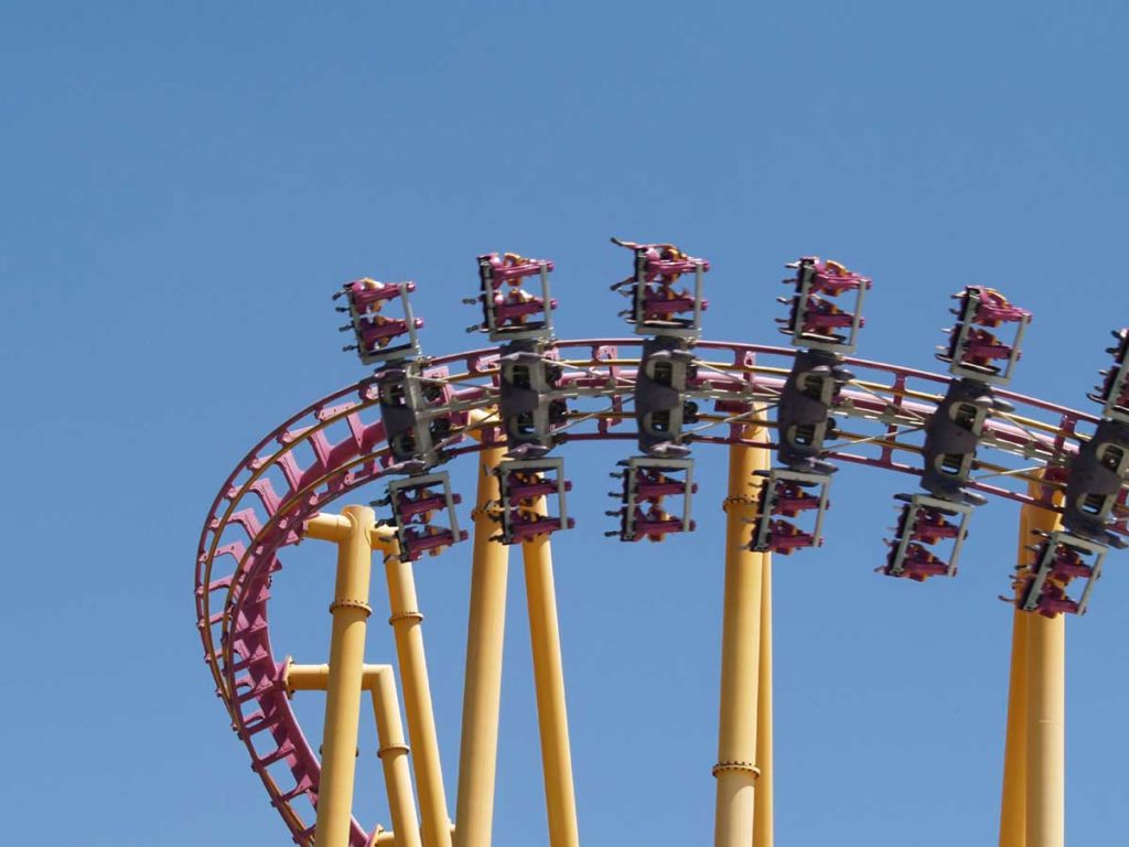 Six Flags Magic Mountain in California
