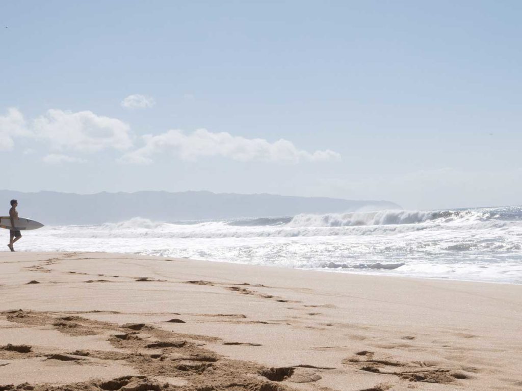 surfer in Redondo Beach, CA