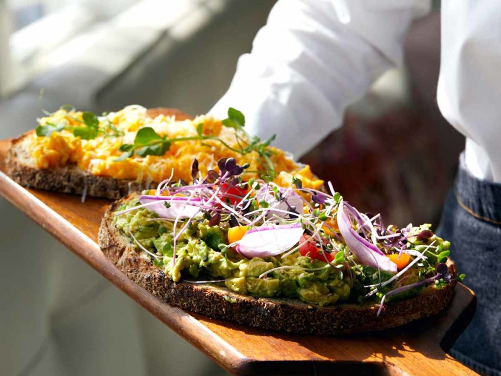 Tray Of Food From BALEENkitchen.