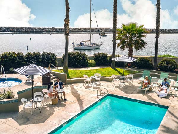 The Portofino Pool By The Ocean.