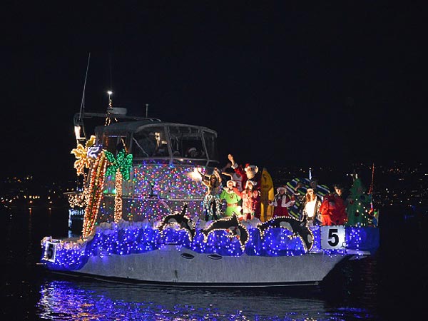 Christmas Boat.