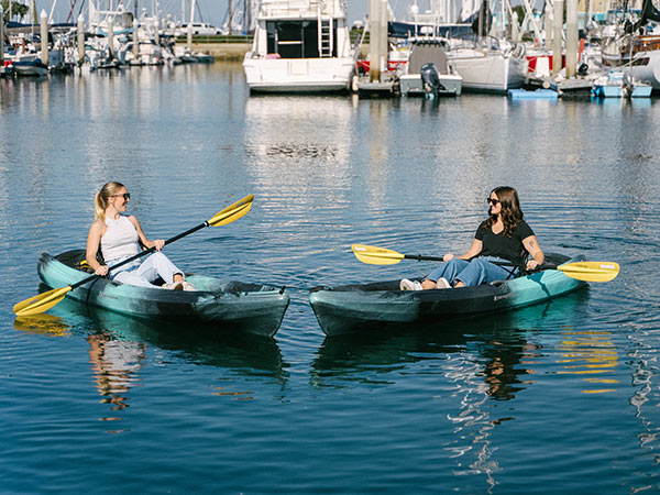 Ladies In Kayaks
