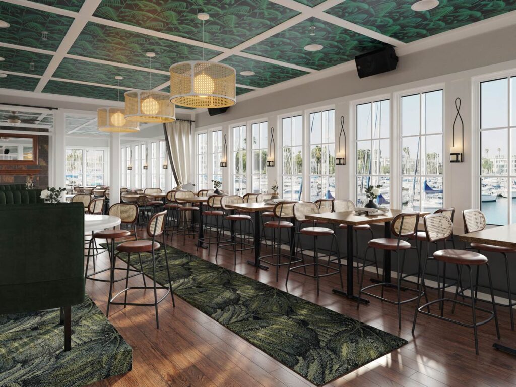 Dining Indoors At BALEEN kitchen