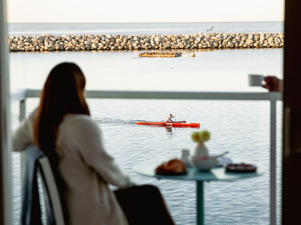 Balcony With An Ocean View