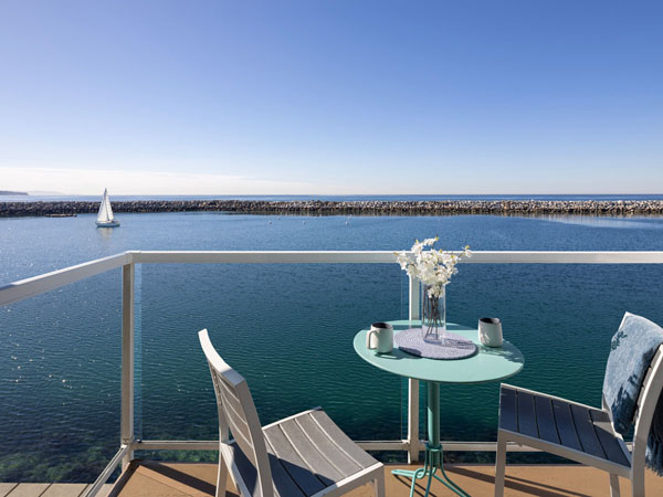 Guestroom Balcony At Hotel Portofino