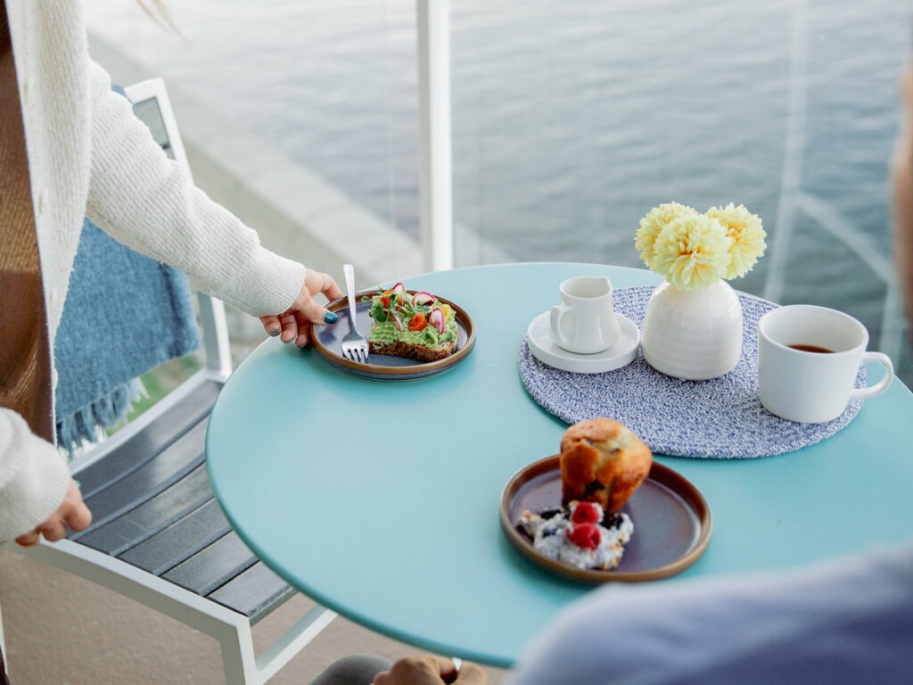 Breakfast On The Balcony