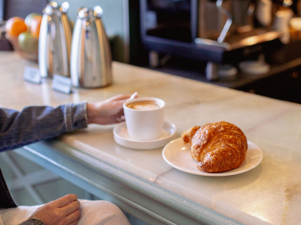 Coffee And A Croissant