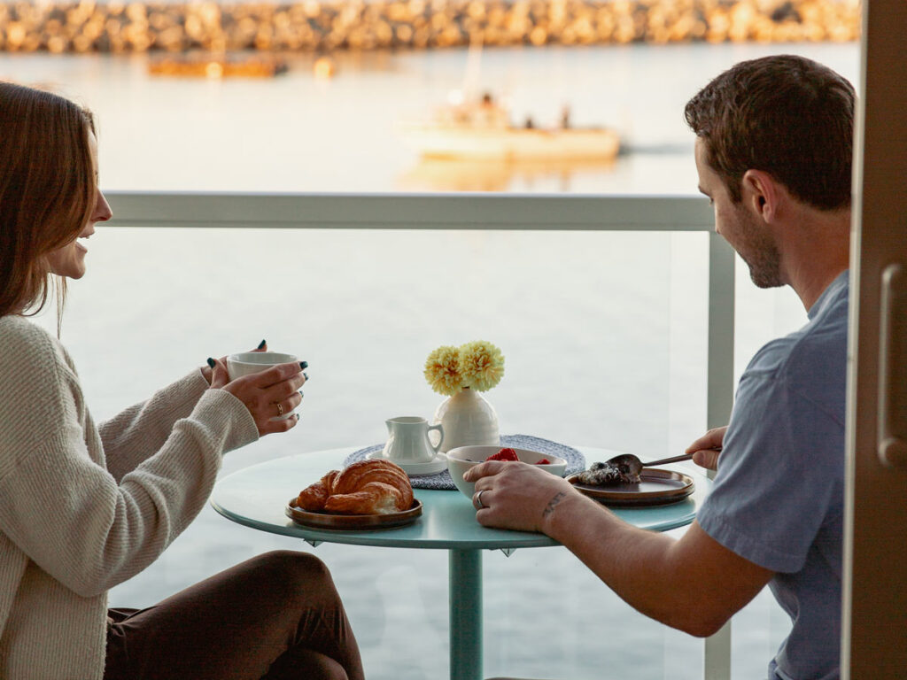 Outdoor Dining By The Ocean