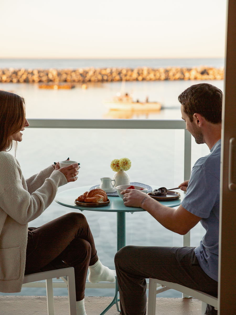 Outdoor Dining By The Ocean