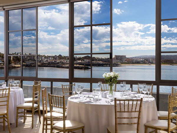 Wedding Reception By The Ocean In Redondo Beach