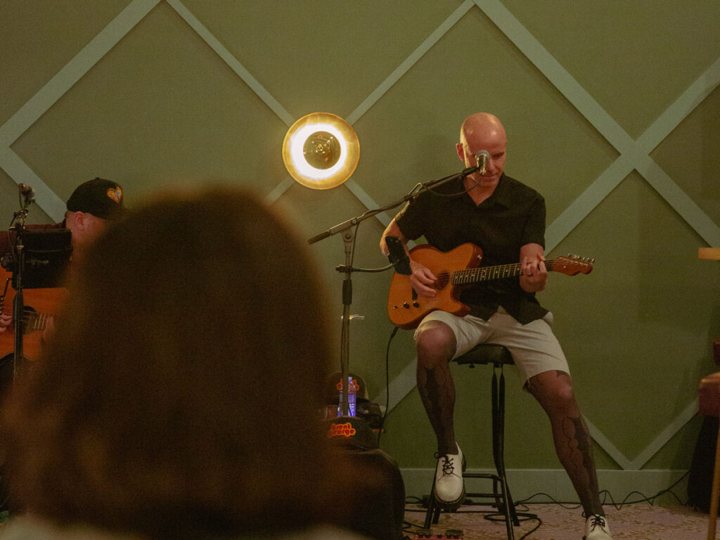 Musician At Portofino