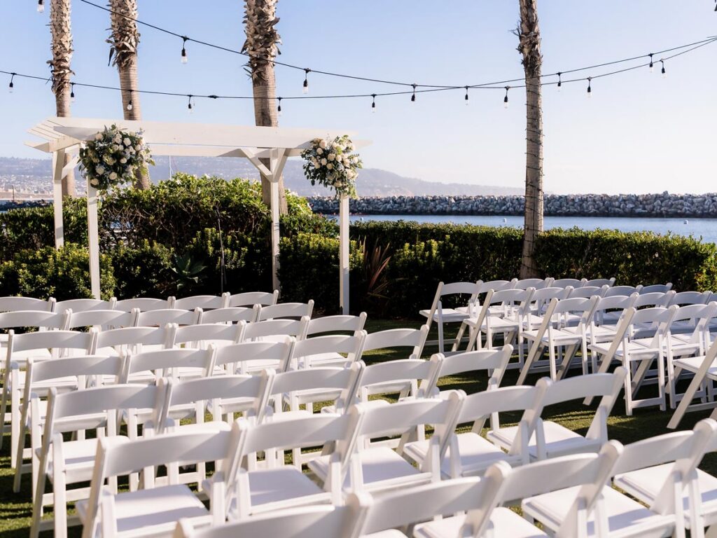 Wedding On The Lawn At Hotel Portofino